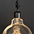 Retro Drum Pendant Light 3D model small image 3