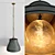 Retro Drum Pendant Light 3D model small image 4