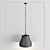 Retro Drum Pendant Light 3D model small image 7