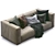 Modern Match Sofa by Prostoria 3D model small image 4