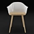 Bjorg Modern Chair: Stylish and Functional 3D model small image 8