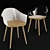 Bjorg Modern Chair: Stylish and Functional 3D model small image 11