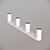 IKEA Nimone White Ceiling Spotlight 3D model small image 1