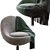 Contemporary Venus Chair: Elegant Design 3D model small image 4
