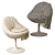 Contemporary Venus Chair: Elegant Design 3D model small image 5