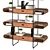 Apelle Leather Bookshelf Set 3D model small image 2