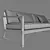 Modern Comfort: CRETE Sofa 3D model small image 2