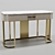 Frato Ashi Desk: Sleek and Modern Dressing Table 3D model small image 1