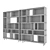 Minimalist Floating Shelf Set 3D model small image 4