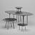 Sedona Sandstone Tables & Stool 3D model small image 7