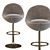 Modern Venus Barstool in Sleek Design 3D model small image 3