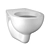 Sleek Wall Mounted Toilet - Kolo Record 3D model small image 2
