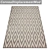 Luxury Carpet Set 1131 3D model small image 4