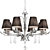 Elegant Lux Accademy SP8 Pendant Light 3D model small image 3