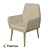 Lagom Scandinavian Armchair - Elegant and Durable 3D model small image 1