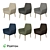 Lagom Scandinavian Armchair - Elegant and Durable 3D model small image 2