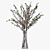Blossoming Plum Branch Vase 3D model small image 2
