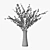 Blossoming Plum Branch Vase 3D model small image 4