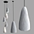 Modern Minimalist Papie Pendant Lamp 3D model small image 1