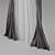 Elegant Drapes for Home Décor 3D model small image 2