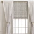 Elegant Window Drapery 3D model small image 3