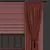 Elegant Window Drapery 3D model small image 4