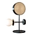 Elegant Rattan Table Lamp 3D model small image 6