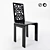 Acrila Grand Soir Chair 3D model small image 2