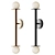 Modern Murale Nodes Wall Sconce 3D model small image 5