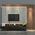 Modern | Cabinet | Furniture | 064 3D model small image 1