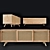 Boho Sideboard: Stylish Storage Solution 3D model small image 4