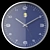 Sleek 40cm Wall Clock 3D model small image 2
