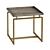 Biscayne Modern End Table 3D model small image 2