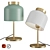 Scandi Table Lamp: Adjustable Angle & Sleek Design 3D model small image 1