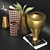 Elegant Vase Set: 27-Part Decor Piece 3D model small image 2