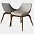 Elegant Penelope Chair: Porada 3D model small image 2
