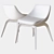 Elegant Penelope Chair: Porada 3D model small image 3