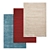 Luxury Carpet Set: High-Quality Textures for Close-up and Long-Distance Views 3D model small image 1