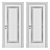 Sleek Modern Interior Doors 3D model small image 2