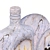 Elegance in Glass: Handcrafted Decorative Bottle 3D model small image 3