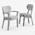 Elegant Porada Evelin Chair 3D model small image 5