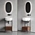 Diva Floor-standing Vanity Unit 3D model small image 2