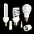 Energy-Saving Lamp Set: Efficient Illumination for Any Room 3D model small image 2