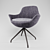 Modern Grey Armchair: Desondo's Indraft 3D model small image 7