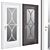 Sleek Modern Doors - No. 48 3D model small image 1