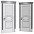 Modern Elegance: Interior Doors 3D model small image 2