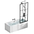 Elegant Bath Solutions: Villeroy Boch 3D model small image 4