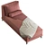 NELSON Day Bed: Dema's Fabric Comfort 3D model small image 2