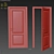 ELEGANCE 2 Modern Door for Interior 3D model small image 1