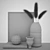 Minimalist Home Decor Set 3D model small image 4